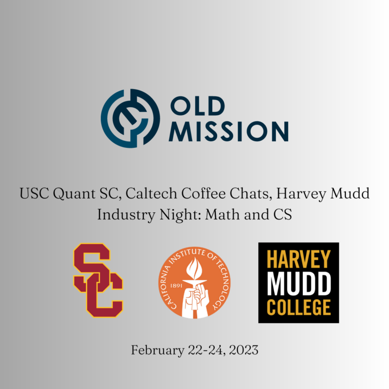 Old Mission at USC, Caltech, HMC