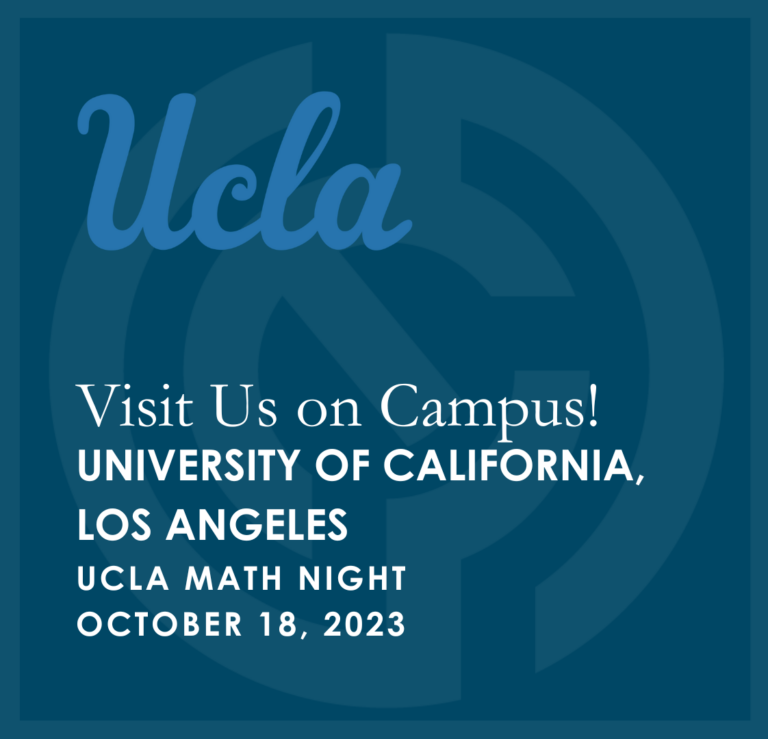 Visit Us on Campus! – University of California, Los Angeles