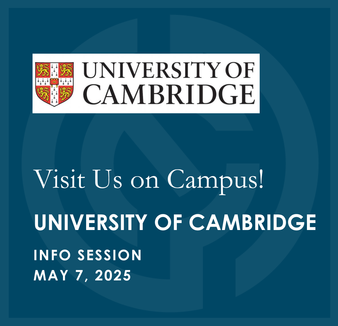 Visit Us on Campus! – University of Cambridge Info Session - May 7, 2025