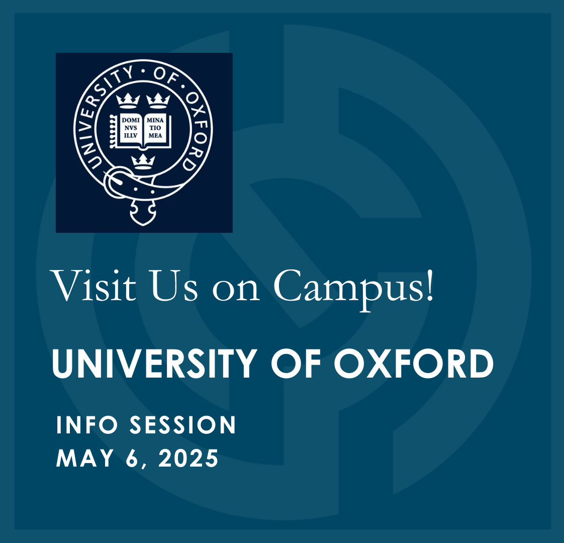 Visit Us on Campus! – University of Oxford Info Session - May 6, 2025