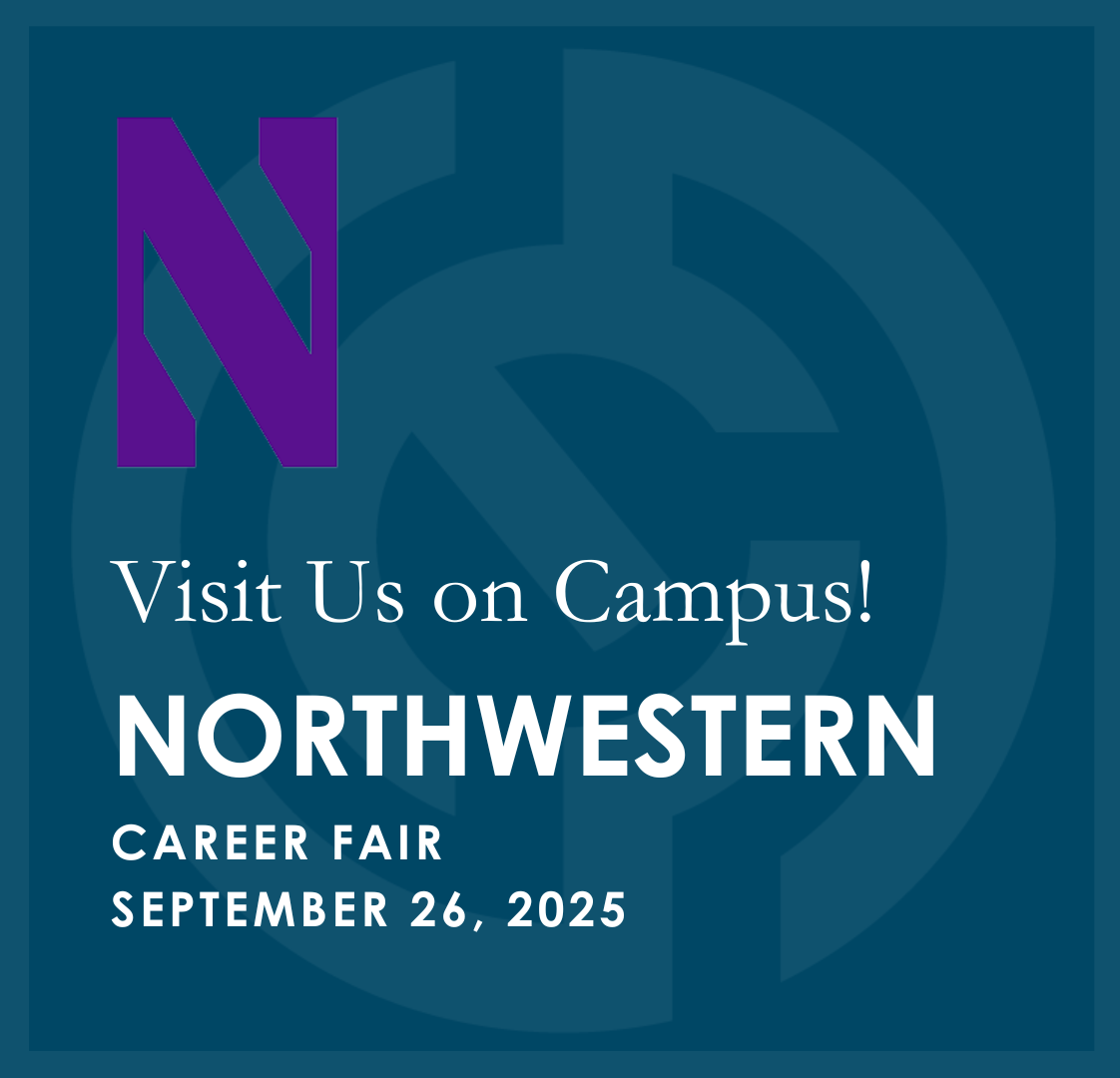 Visit Us on Campus! – Northwestern University Career Fair - September 26, 2025