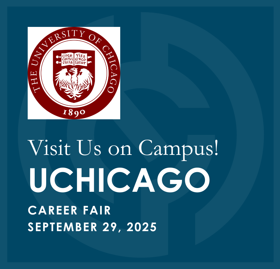 Visit Us on Campus! – The University of Chicago Career Fair - September 29, 2025