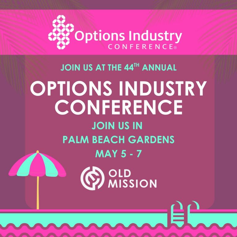 Proud Sponsor of the Options Industry Conference