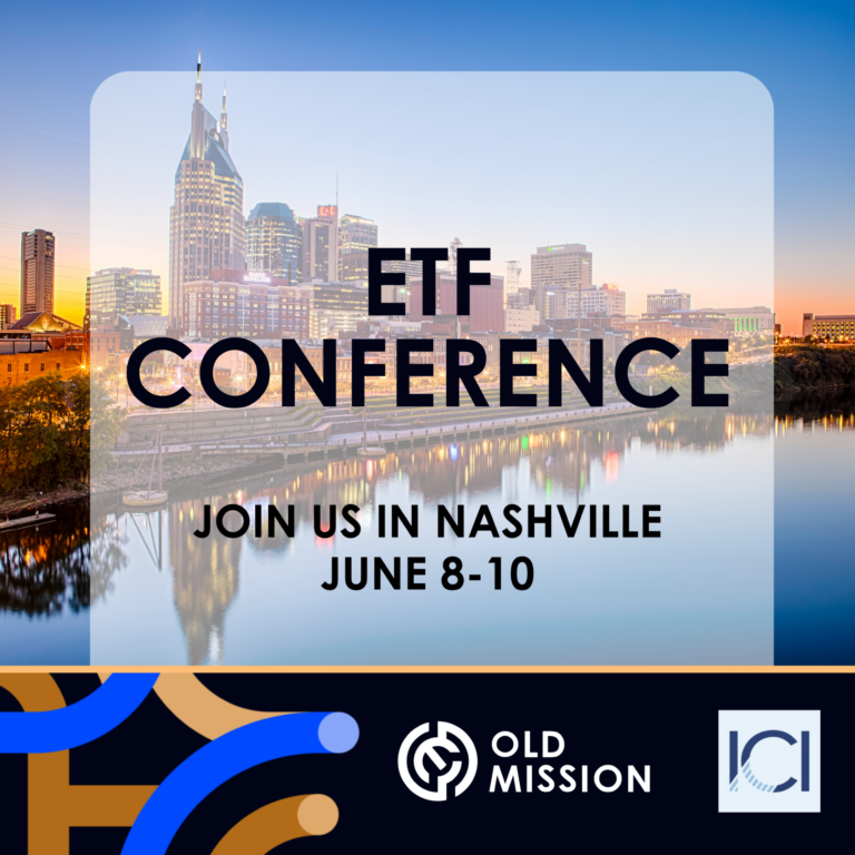 Proud Sponsor of the ICI ETF Conference
