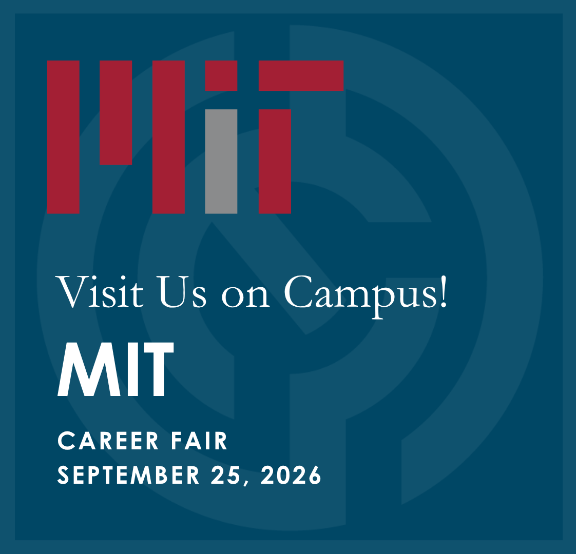 Visit Us on Campus graphic for the MIT Career Fair on September 25, 2026, featuring the MIT logo